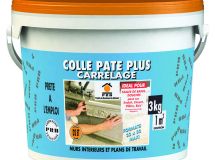 Adhésif Amélioré Hautes Performances COLLE PATE PLUS CARRELAGE 3 KG