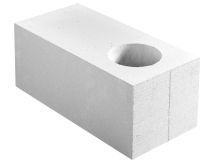 Bloc béton cellulaire de chaînage vertical THERMO 30 TA - long. 62,5cm x haut. 25cm x ep. 30cm - R = 3,33