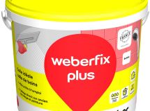 Adhésif spécial salle de bains WEBER FIX PLUS LSN seau 15kg