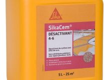 Désactivant de surface (4-6mm) longue durée en phase aqueuse SikaCem Desactivant 4-6 5L