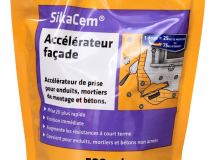 Accélérateur de prise Sikacem Accélérateur façade blanc