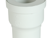 PIPE DE WC SORTIE DROITE JOINT 85/107 DIAMETRE 100 - 1QW33