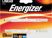 Ampoule Eco Halogene CRAYON R7S 118MM 4700LM 230W/300W 2950K DIM. ENERGIZER BL2