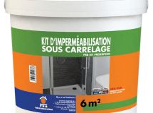 Résine de protection à l'eau sous carrelage KIT PRESERFOND seau de 6m²