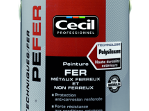 Peinture PE FER Noir Mat - pot de 0,5L