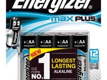 PILE AA LR6 1.5V ALCALINE MAX PLUS ENERGIZER B4