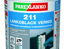 Revêtement bitumineux d'imperméabilisation LANKOBLACK soubassement seau de 4,75kg