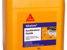 Accélérateur de prise Sikacem Accélérateur façade terre cuite 20l