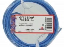 CABLE HO7VU BOBINOT NOIR 10X1,5MM