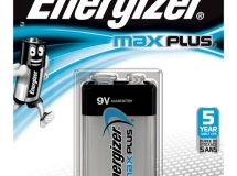 PILE 6LR61 9V ALCALINE MAX PLUS ENERGIZER B1