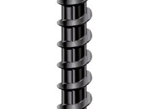 Vis bois tête cylindrique Torx 6 x 50 mm - Mini vybac de 8 noir