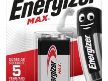 PILE 6LR61 9V ALCALINE MAX ENERGIZER B1