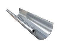 Gouttière zinc naturel demi ronde développé T16,6 - long. 2m