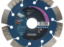 DISQUE DIAMANT PRO TT D. 125 x 22,23 x h 12