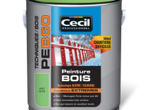 Peinture bois glycéro PE B60 satin Blanc - pot de 2,5L