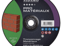 DISQ. TRONC PRO MATERIAUX D.230 x 3 x 22,23